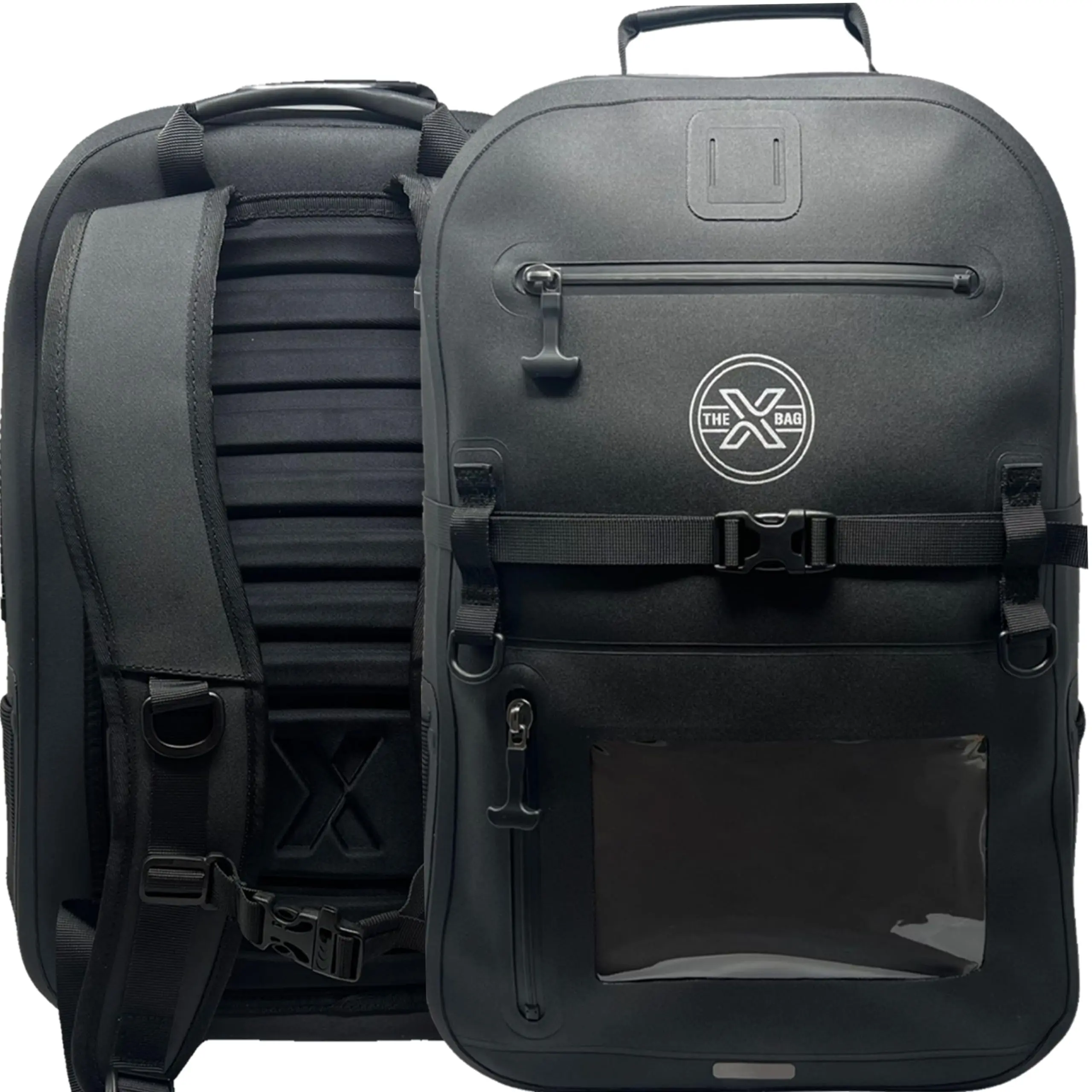 The X Bag 100% Waterproof backpack - Fully Submersible- Heavy Duty Travel Laptop Backpack - Tactical Dry Bag - Comfortable-