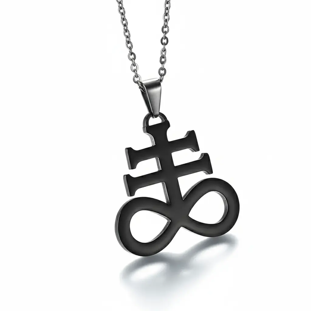 Leviathan Cross Necklace — 20" Chain