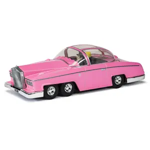Rolls Royce FAB 1 Pink with Figures "Thunderbirds" (1965-1966) TV Series "F.A.B. Collection" Diecast Model by Corgi
