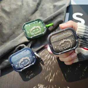 Transparent Shockproof Earbuds Case Compatible with AirPods 1/2/3/4 Pro & Pro 2 Wireless Protective Cover