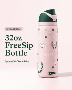 Owala FreeSip 32oz Weekender Pink Sport Bottle – Cute Everyday Water Bottle for Her