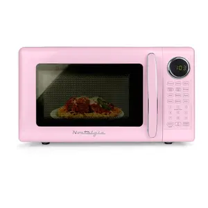 Nostalgia Retro 700W Microwave Oven – 0.7 Cu Ft Capacity Nostalgia Retro 700W Microwave Oven – 0.7 Cu Ft Capacity