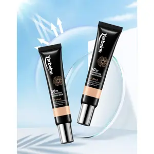 Yarbelnn BB Cream for Women, Concealing & Color-Correcting Primer, SPF Sun Protection, Lightweight Hydrating Makeup Base for Natural Long-Lasting Finish