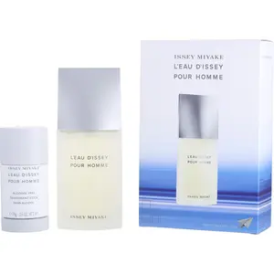 L'eau D'issey Set-Edt Spray 2.5 Oz & Alcohol Free Deodorant Stick 2.6 Oz For Men