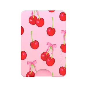 Velvet Caviar Sweet Cherry MagSafe Wallet - Stylish Magnetic Card Holder for iPhone with Secure, Slim, and Functional Design