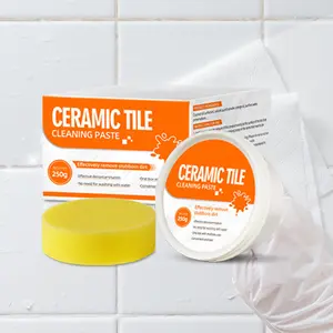 CERAMIC TILE CLEANING PASTE,Tile Cleaning Tips,BathroomCleaning,DeepCleaning Multi functional cleaning paste for stove, range hood, bottom cleaning, oil stains, and oil stains
