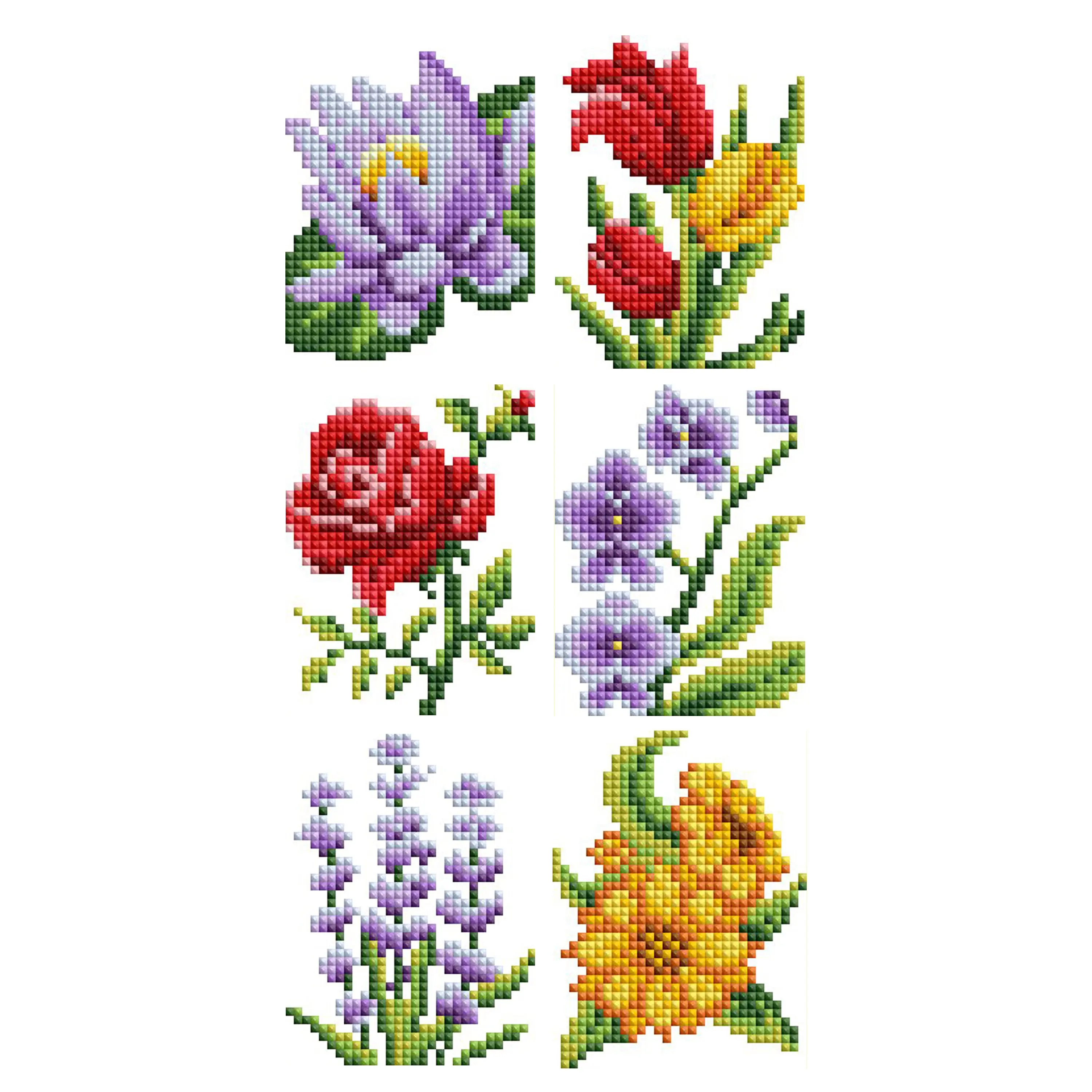 Diamond Art Club® Mini Dazzles™ - Classic Flowers Diamond Painting Kit