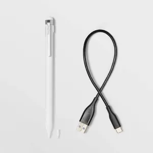 heyday Stylus Pen Magnetic Attachment 12hr Battery White