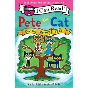 Pete the Cat and the Family Tree (I Can Read Phonics) -- James Dean - Paperback