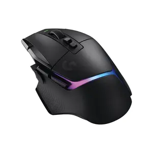 Logitech G502 X Plus Wireless Gaming Mouse - LIGHTSPEED Optical, LIGHTFORCE Switches, LIGHTSYNC RGB, HERO 25K Sensor for PC/Mac - White White Wireless RGB Mouse