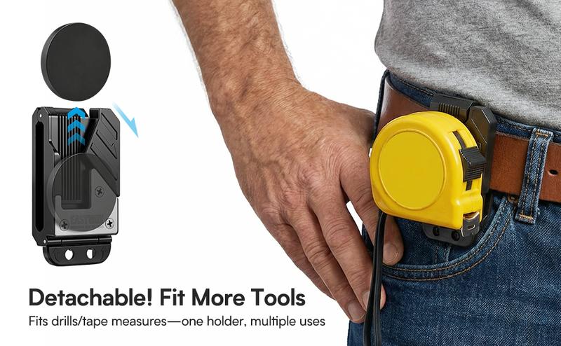 MagMaster | Magnetic Tool Holder - Strong Clip-On Belt Magnet Holster for Screws, Nails, Hammer, Sockets, Pliers, Screw Driver, Trowel, Drill Bit, Wrench, or Any Magnetic Tools and Hardware,Gift for Christmas,New Year MagMaster | Magnetic Tool Holder - Strong Clip-On Belt Magnet Holster for Screws, Nails, Hammer, Sockets, Pliers, Screw Driver, Trowel, Drill Bit, Wrench, or Any Magnetic Tools and Hardware,Gift for Christmas,New Year