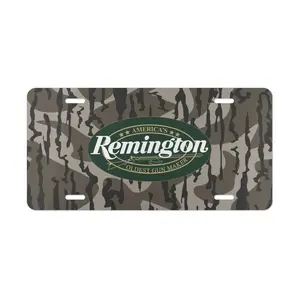 Remington Camo vanity Plate License Plate, Vanity Car Tag, License Plate, Car Accessories,summervibes summervibes