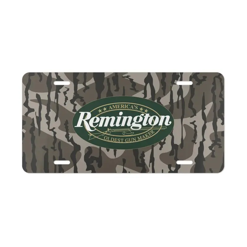 Remington Camo vanity Plate License Plate, Vanity Car Tag, License Plate, Car Accessories,summervibes summervibes