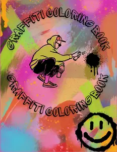 Graffiti Coloring Book