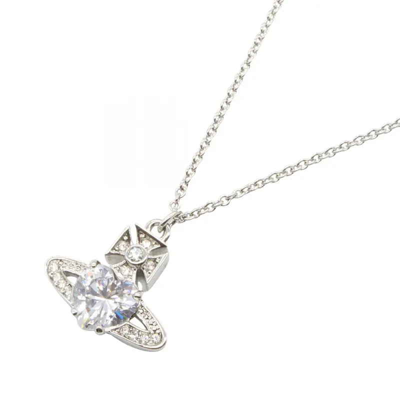 vivienne westwood silver necklace - TikTok Shop
