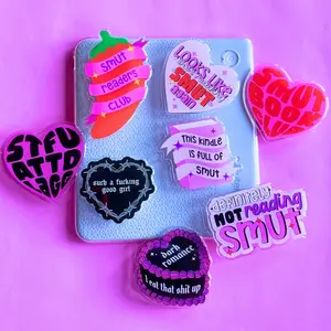 Rainbow Summer Bookish Kindle Phone Grip Popsocket Dark Romance Gift for Readers Booktok Smutty Books Spicy Smut Book Lover Kindle Accessories Romantasy Good Girl Magnetic Pop Socket Phone Grip Vibrant Color Phone Grip Popsocket