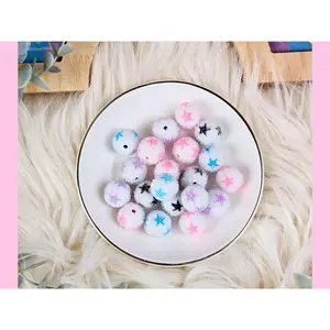 Pop Star Sugar Beads 16mm Set of 10