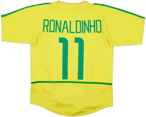 Retro 2002-04 Home Shirt Ronaldinho #11