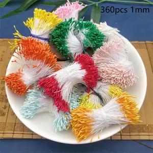 360pcs Pearl Finish Decorative Artificial Flower Buds, Flower Embellishments for Floral Arrangements and DIY Crafts, Home Decor Materials, Elegant Centerpieces