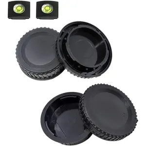Front Body Cap and Rear Lens Cap Cover For Nikon D7500,D7200,D7100,D7000,D5600,D5300,D5200,D5100,D3500,D3400,D3300,D3200,D3100,D850,D810,D800,D750,D600,D90,D80 More Nikon F Mount DSLR and Lens