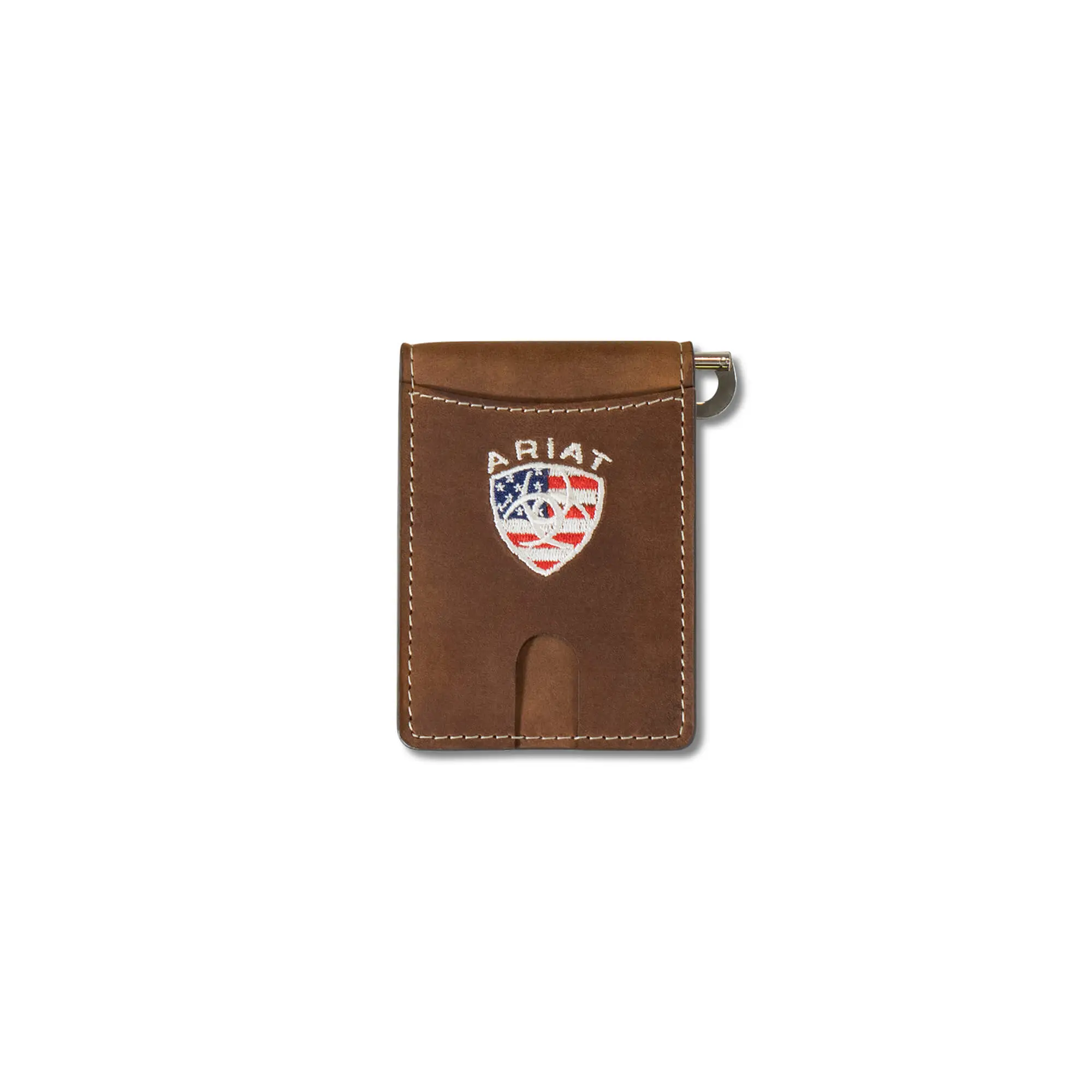 Men's Flag Shield Clip Wallet Men's Flag Shield Clip Wallet