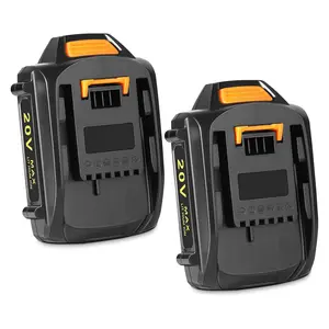 JYJZPB 3.5Ah Replacement Battery for Worx Battery 20V WA3525, WA3578, WA3575, WA3520, WG151s, WG155s, WG251s, Compatible for Worx 20V/40V Cordless Tools(2 Pack Battery)