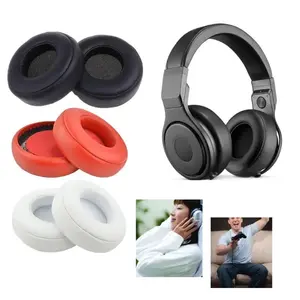 1Pair Replaced Leather Earpads Ear Cushion Cover for Beats By Dr. Dre Pro Detox Headphones Accessories Durable Sponge