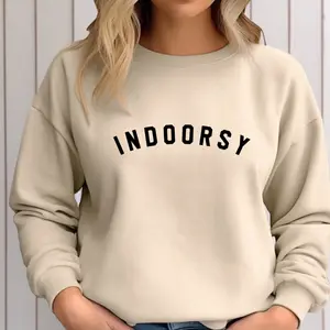 Indoorsy Sweatshirt, Indoorsy Hoodies, Homebody Sweatshirt, Cozy Sweatshirt, Fall Sweatshirt, Oversized Sweatshirt