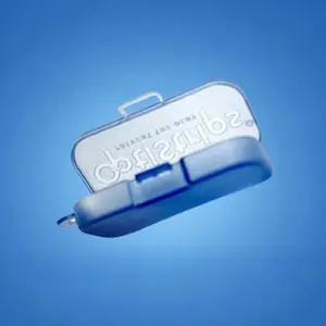 OptiStrips Mini Travel Case for Replacement Nose Pads - Durable Protection, Ultra-Compact & Portable Lens Protector