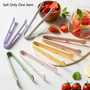 Silicone Mini Tweezers, 5.71 Inch Food Serving Tool, Ideal for Coffee Bars, Tea Parties, Dessert Events, Non-Toxic Kitchen Accessory Utensils