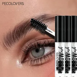 3pcs Clear Eyebrow Setting Gel, Brow Lamination Gel, Medium-soft bristles comb brows and distribute styling lotion evenly, helps shape brows naturally and lastingly, waterproof sweatproof long-lasting brow care, beauty lovers, daily use