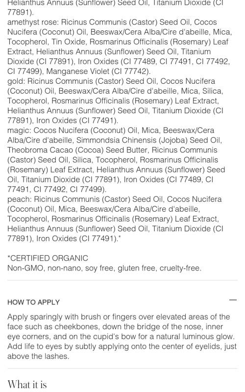 RMS Beauty Luminizer - Bronzer Cosmetic in Compact Design for Makeup Application