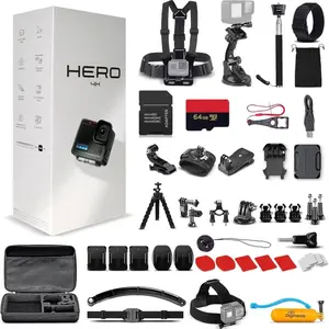 GoPro HERO13 - Waterproof Action Camera + 256GB Card and 50 Piece Accessory Kit