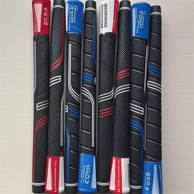 Upgrade Your Game! 13-Pack Pro Blue/Red Golf Grips - Super Comfort & Grip for Woods/Irons ️️