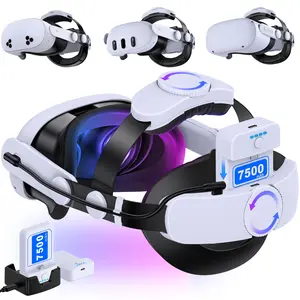 ESYWEN Enhanced Elite Headband for Meta Quest 2 VR – 15000mAh Ultra-Long Battery & Ergonomic 4-Way Adjustable Design