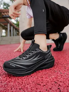 Men's Outdoor Sports Running Shoes, Ultra-Lightweight Cushioning Sneakers, Wear-Resistant Non-Slip Rubber Outsole, Breathable Fabric Upper, Suitable for Daily Wear, Athletic Running Shoes, Workout Sneakers, Athletic Running Trainers