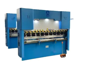 40T 2500 blue-white twist shaft bending machine is equipped with the E21 system and can be customized with a personalized factory price