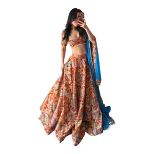 Lehenga Set Womenswear Formal Dress Party Workwear Soft Pink Handwork Elegant Flare for Weddings Special Occasions