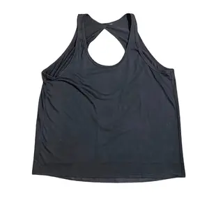 Open Back Tank - Black