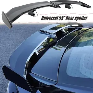 MUSAISI Universal 55" Rear Trunk Spoiler Lip Wing for Tesla Subaru Scion Nissan Mazda Lincoln Kia INFINITI Chrysler Buick Accessories