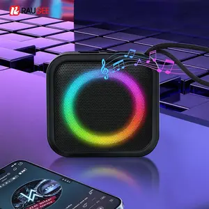 Portable Bluetooth Speaker HD Surround Sound Heavy Bass Mini Outdoor Speaker Mini Portable Wireless Audio Player for Home Camping Travel