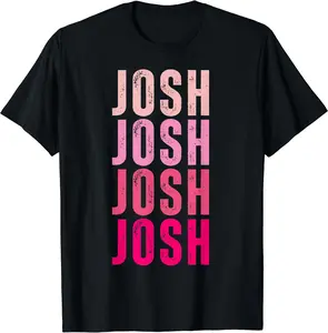 Personalized Name Josh I Love Josh Vintage T-Shirt