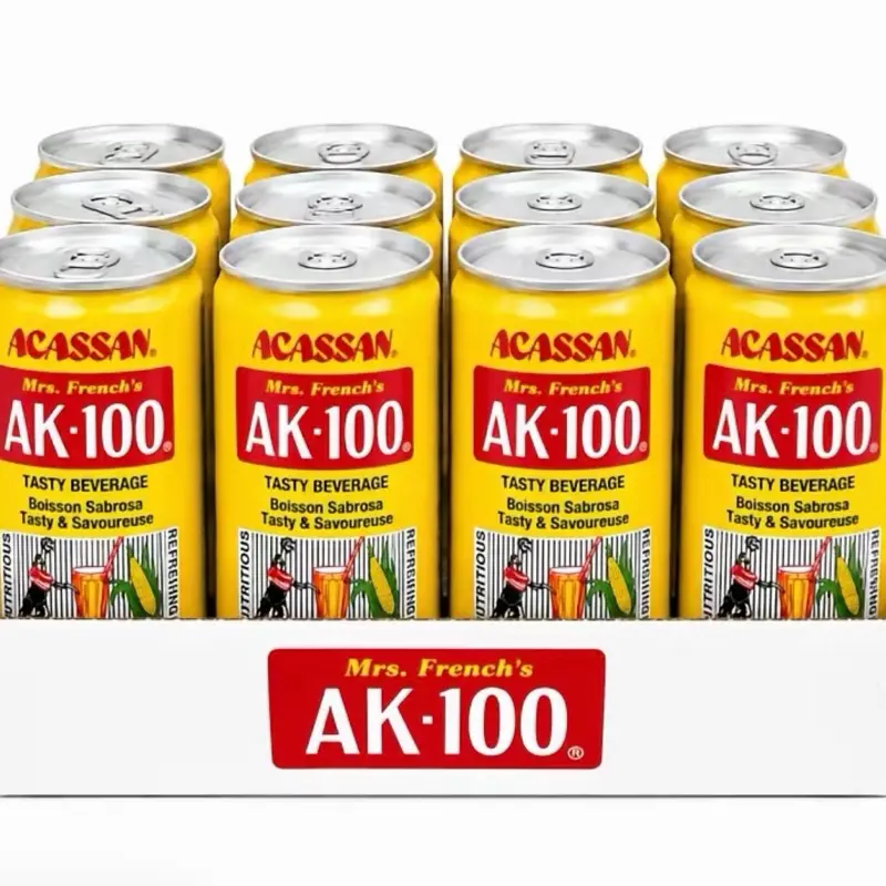 Mrs. French’s ACASSAN AK-100 Tasty Canned Beverage, 12-Pack