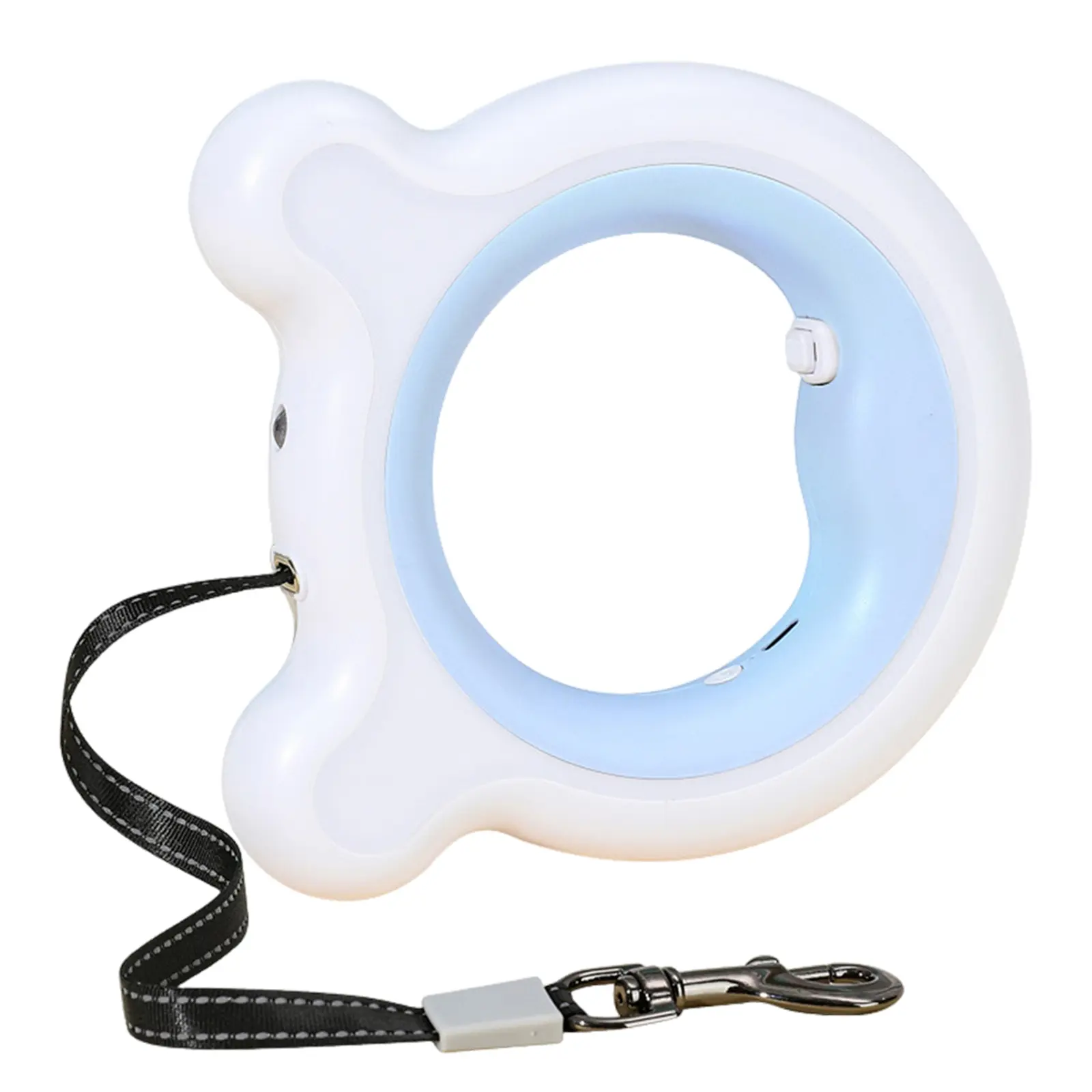 Intelligent LED Color Changing Dog Leash, Automatic Retractable Towing Rope, Strong Flashlight, Reflective Strip, for Medium & Small Dogs
