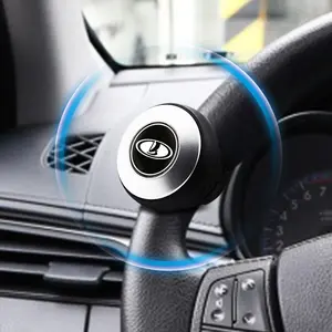 Car Steering Wheel Assist Ball for Lada Granta Niva Vesta Kalina, 360° Rotating Power Booster, Universal Car Modification Aid