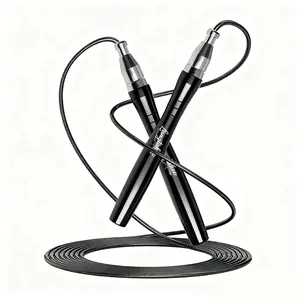 Speed Jump Rope with Ball Bearings – Tangle-Free Design, Adjustable Steel Cable, Non-Slip Lightweight Handles | Home Gym Fitness Equipment, Exercise Essential & Thoughtful Easter Gift