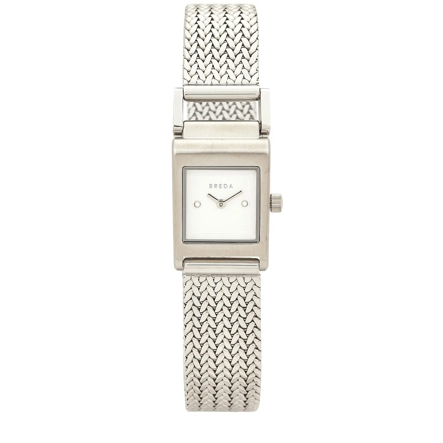 Breda Revel Tethered Watch in Silver