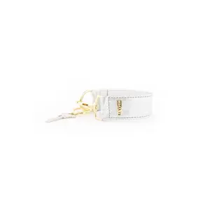 Stunning Silver PREMIUM LEATHER KEYPER® key ring