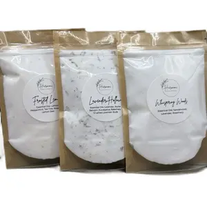 Harmoni Clean Living Co All Natural Carpet Deodorizer Sample Pack Non Toxic Scented Powder Safe for Pets Kids Frosted Lemon Lavender Hollow Whispering Woods