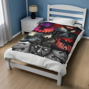 MOTHMAN Plush Blanket comfy blankets